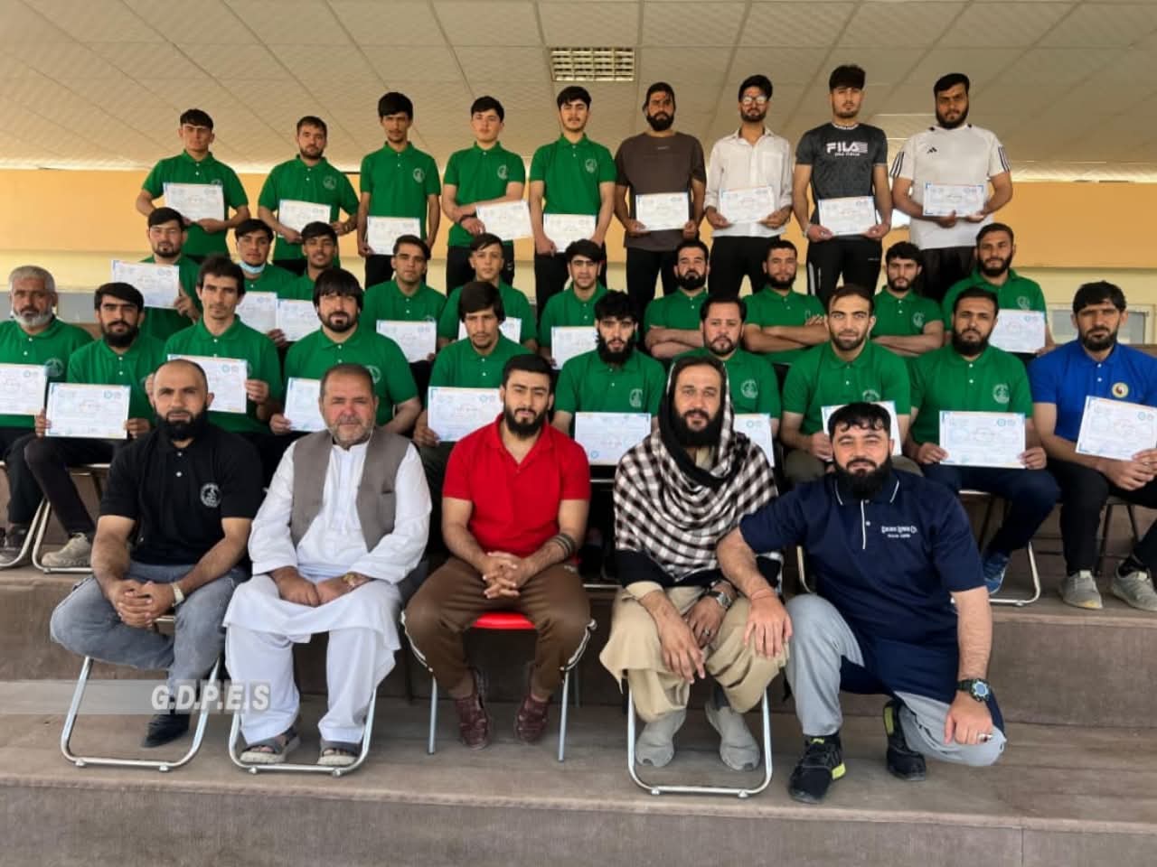 لوګر کې د ووشو ۴۰ استادانو ته د درېیم او څلورم درجه لایسنس روزنیز سمینار ترسره شو
