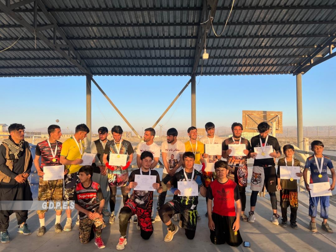 پکتیا کې د ۷۰ پهلوانانو ترمنځ د سامبو ټاکنیزې سیالۍ وشوې