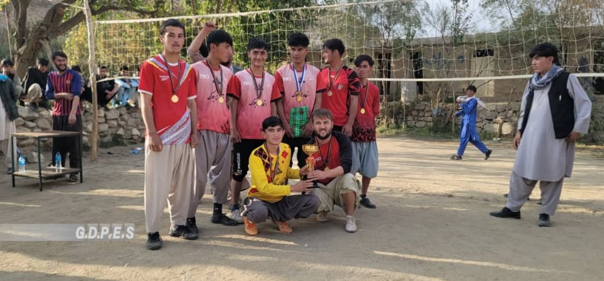 دایکندی؛ مسابقات والیبال با اشتراک هشت تیم با قهرمانی تیم اتحاد زوجک به پایان رسید