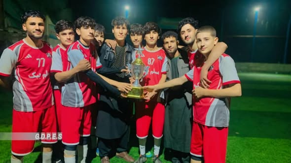 کندز؛ رقابت های فوتسال با اشتراک ۱۲ تیم در ولسوالی امام صاحب برگزار شد