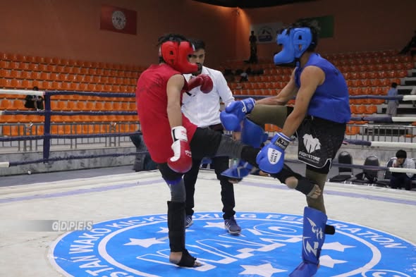 کابل کې د ۱۰۰ ورزشکارانو ترمنځ د واکو کيک بوکسينګ دويم پړاو ټاکنيزې سيالۍ پيل شوې