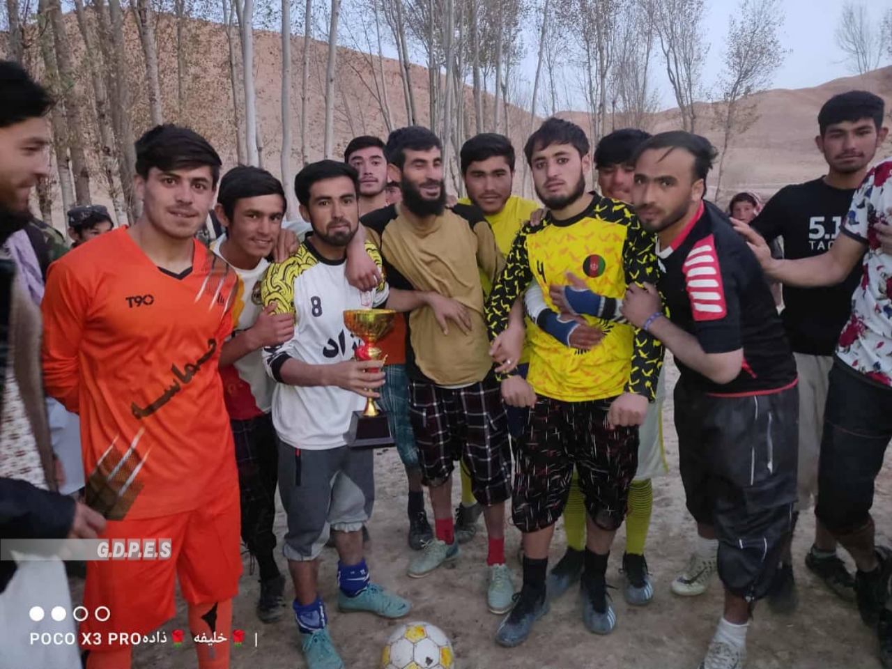 غور؛ رقابت های فوتبال با اشتراک هشت تیم در ولسوالی دولتیار پایان یافت
