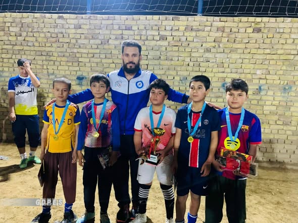 سرپل؛ تیم امید چهارباغ قهرمان لیگ دسته اول فوتبال شد