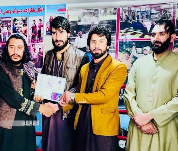 ننګرهار؛ مرکز جلال اباد ښار کې د ۱۰۰ ورزشکارانو ترمنځ د سوک وهنې سیالۍ ترسره شوې