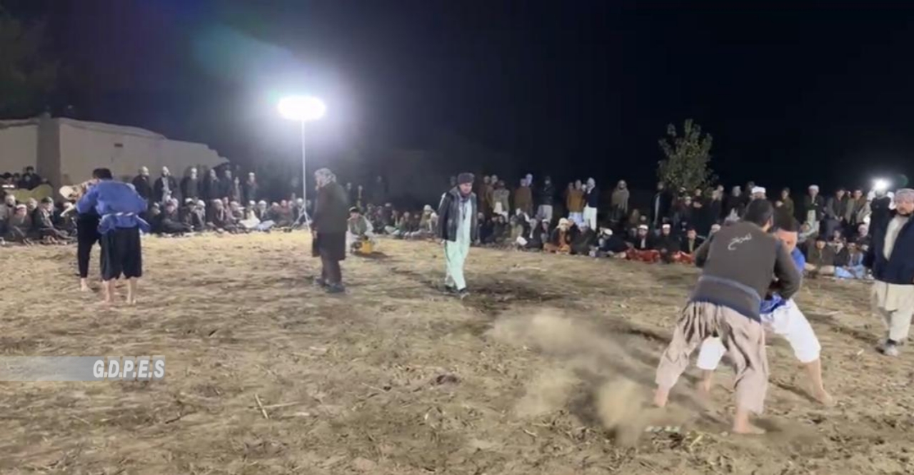 بلخ؛ په حيرتان ښارګوټي کې د ۷۰ کورشکارانو ترمنځ د کورش سیمه ییزې سیالۍ ترسره شوې