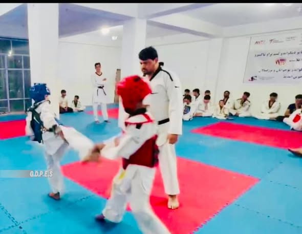 ننګرهار کې د ۴۸ ورزشکارانو ترمنځ د تکواندو سیالۍ ترسره شوې