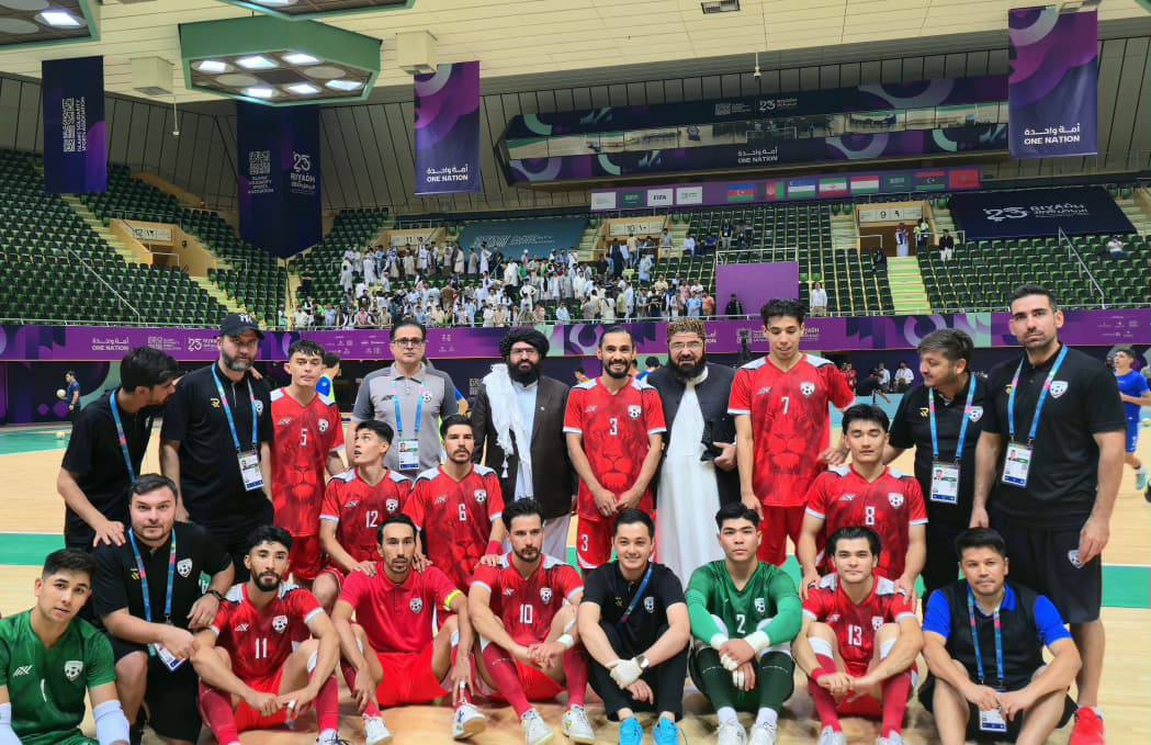 د فوټسال ملي لوبډلې د اسلامي هېوادونو د پيوستون سیالیو خپله دويمه لوبه ايران سره مساوي کړه