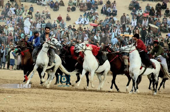 بغلان؛ رقابت های بزکشی با اشتراک ۵۰ تن در ولسوالی دندغوری پایان یافت
