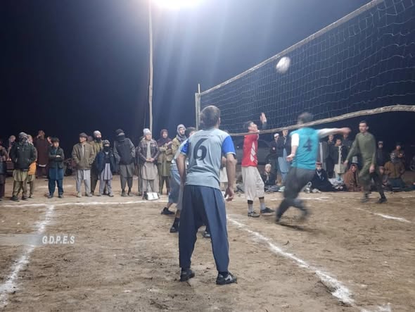 بلخ ؛ حیرتان ښار ګوټي کې د لسو لوبډلو ترمنځ د والیبال سیالۍ ترسره شوې