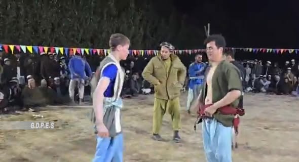 بلخ؛ کلدار ولسوالۍ کې د ۸۰ کورشکارانو ترمنځ د کورش سیالۍ وشوې