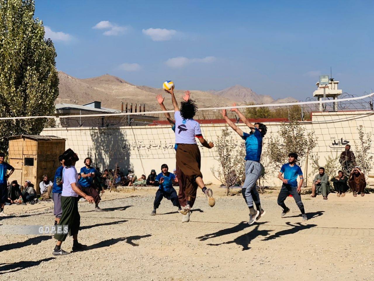 میدان وردګ؛ مرکزي زندان کې د درېیوو لوبډلو ترمنځ د والیبال سیالۍ ترسره شوې