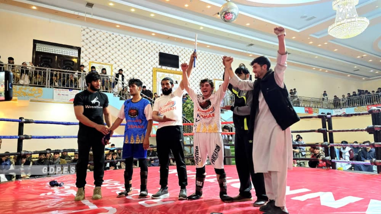 فاریاب؛ رقابتهای پانکریشن میان ۱۲۰ ورزشکار در شهر میمنه برگزار شد