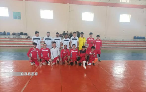 بامیان؛ مسابقات فوتسال میان شش تیم قریه جات مختلف دره شاه فولادی در مرکز آغاز شد