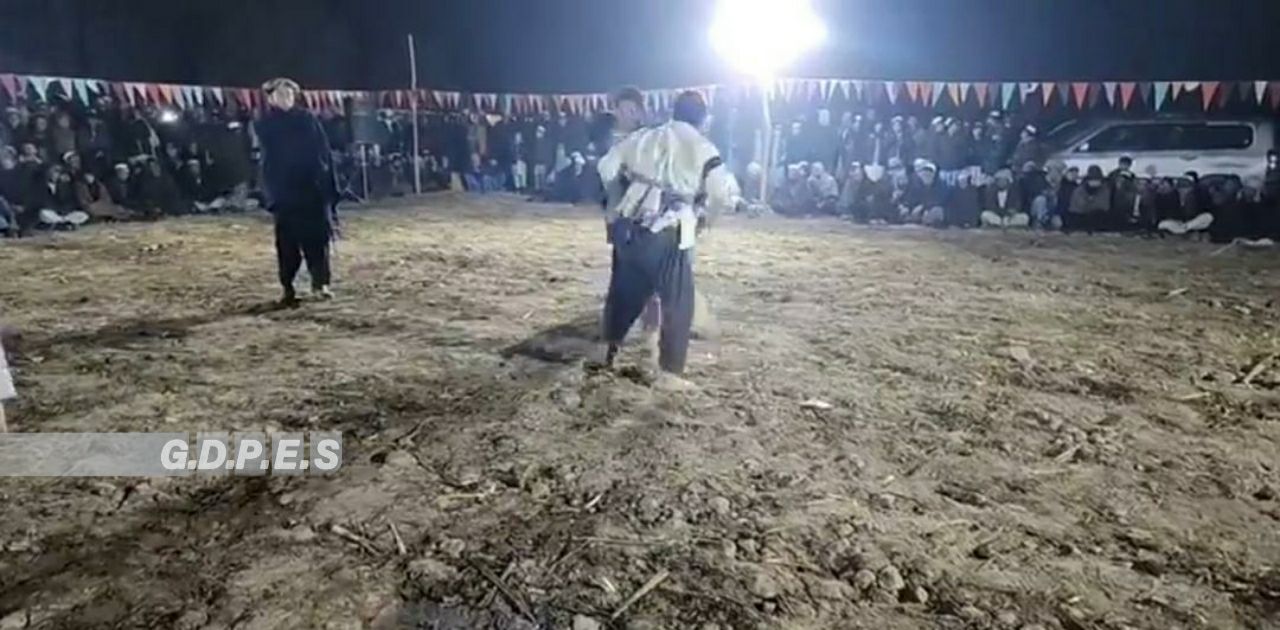 بلخ؛ په شورتپه ولسوالۍ کې د ۷۰ ورزشکارانو ترمنځ د کورش سیالۍ وشوې