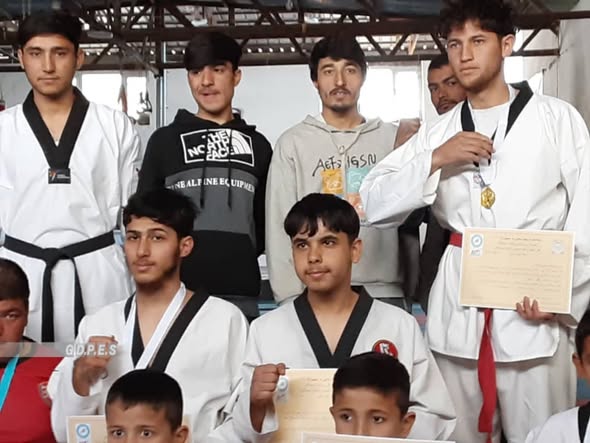 سمنگان؛ مسابقات تکواندو با اشتراک شصت ورزشکار در مرکز برگزار گردید