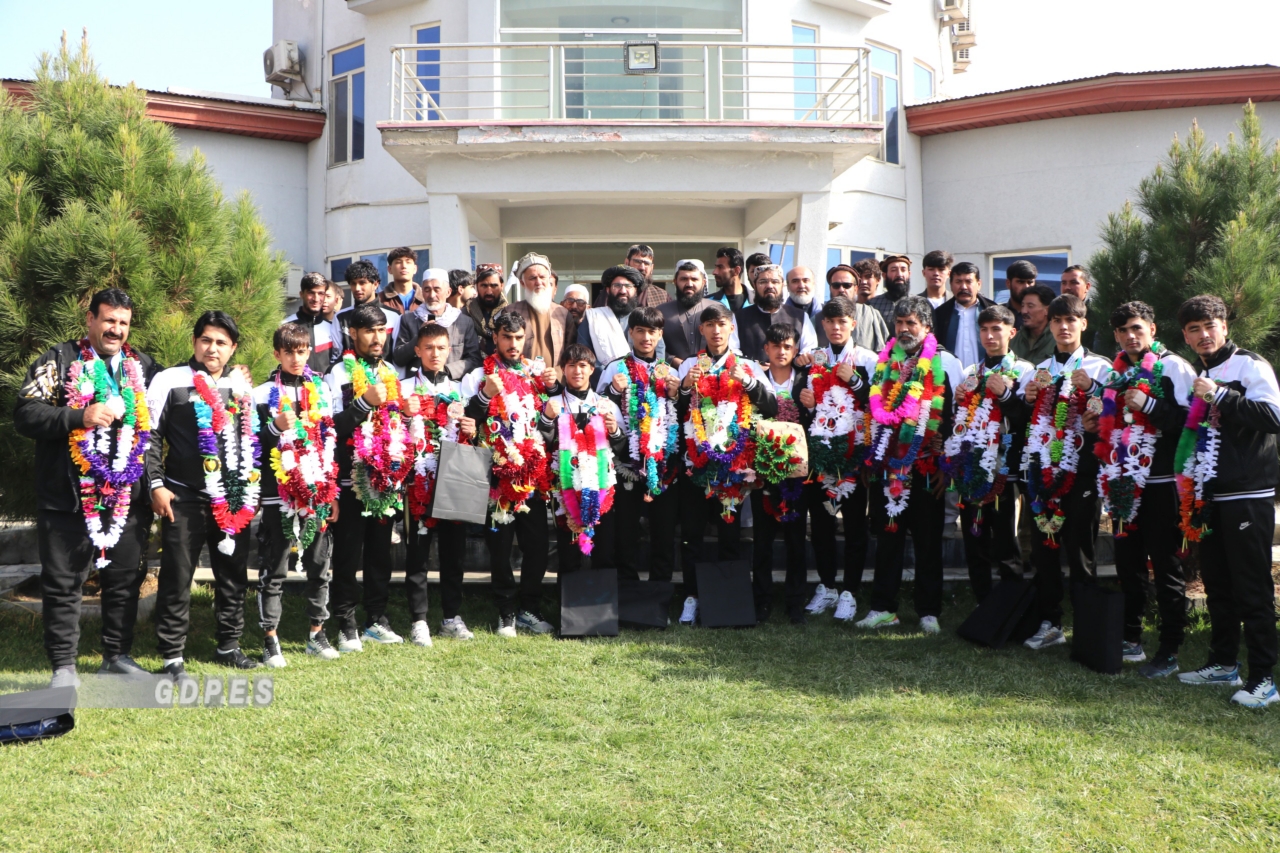 کابل؛ ورزشکاران مدال‌آور رشته موی‌تای از سوی رهبری اداره ورزش کشور تقدیر و تشویق شدند