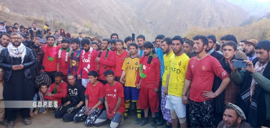 پنجشیر؛ رقابت‌های فوتبال با اشتراک ۱۳ تیم در ولسوالی آبشار پایان یافت