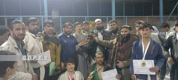 بغلان؛ مسابقات کورش با اشتراک ۱۲۰ ورزشکار در ولسوالی نهرین برگزار گردید