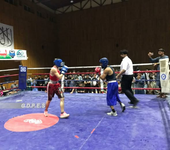بغلان؛ هجدهمین دور مسابقات بوکسینگ با اشتراک ۵۰ ورزشکار در شهر پلخمری برگزار گردید