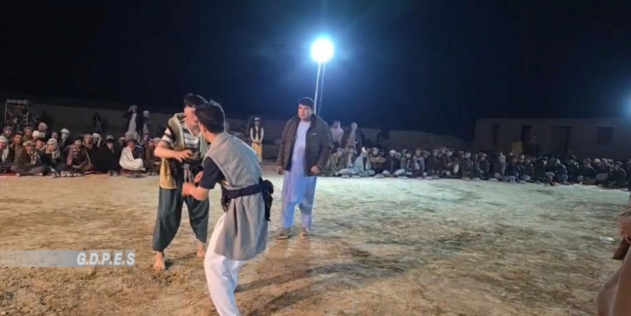 بلخ؛ رقابت‌های کورش محلی میان ۵۰ ورزشکار در ولسوالی دولت آباد برگزار شد