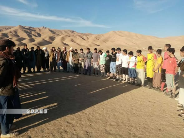 غور؛ لیگ فوتبال میان شش تیم در ولسوالی شهرک آغاز شد