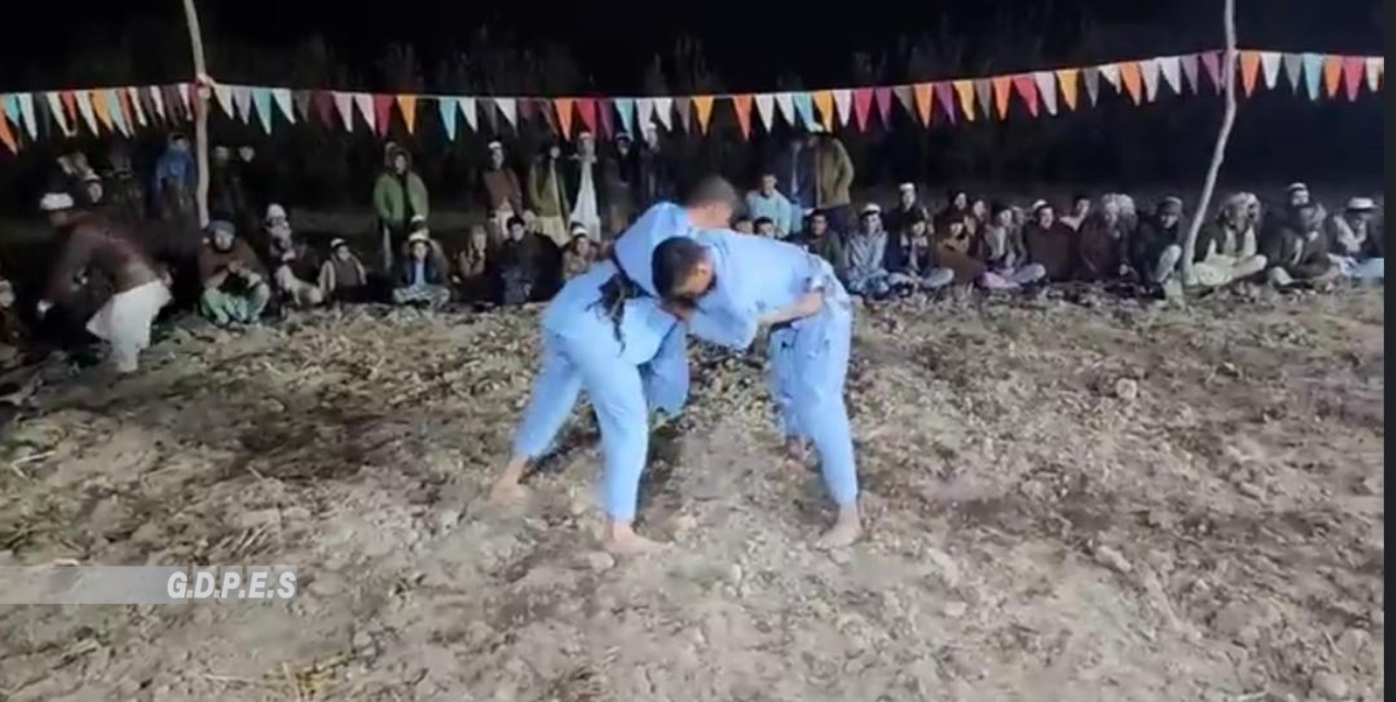 بلخ؛ شورتپه ولسوالۍ کې د ۷۰ پهلوانانو ترمنځ د کورش سيالۍ وشوې