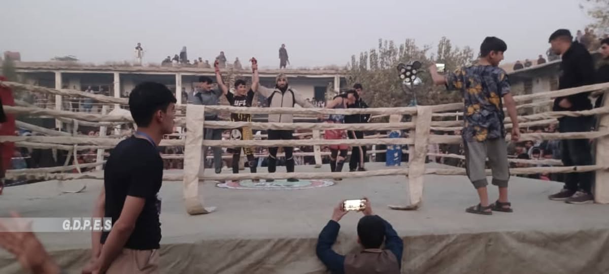 کندز؛ رقابت های کیک جیتسو با اشتراک ۶۰ تن در ولسوالی خان‌آباد برگزار شد