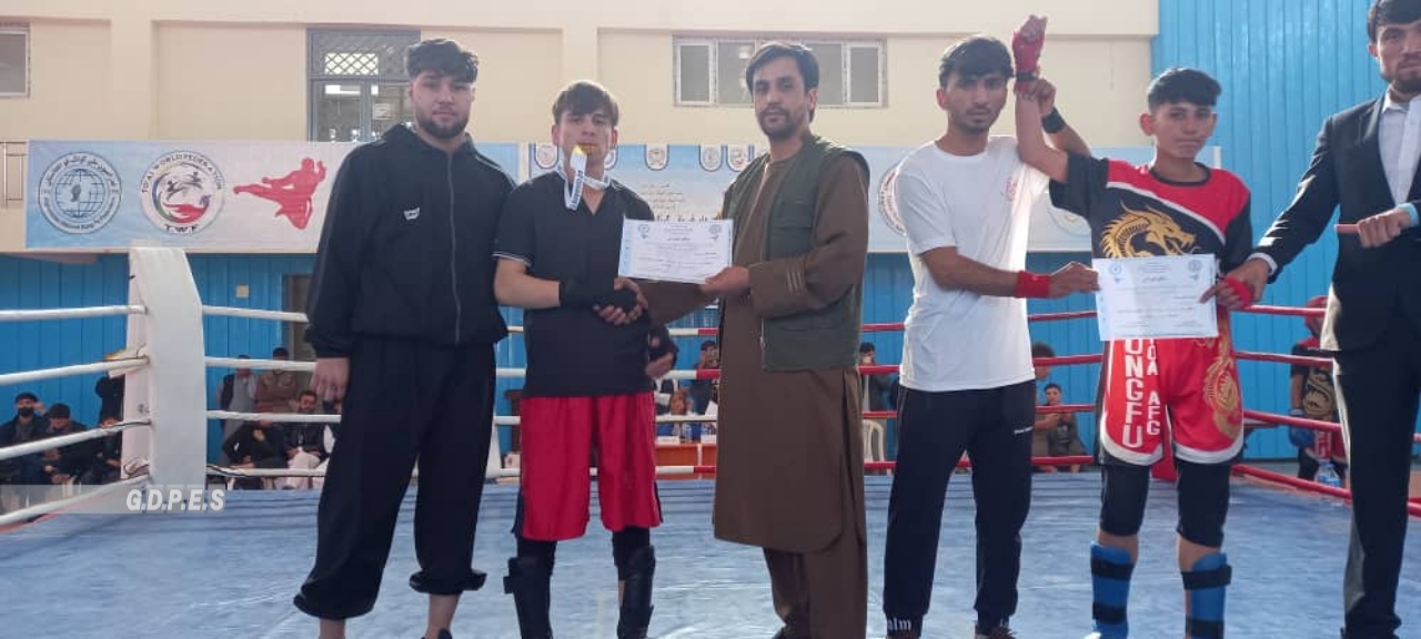 تخار؛ چهارمین دور مسابقات کونگ‌فو با اشتراک پنجاه ورزشکار در شهر تالقان برگزار گردید