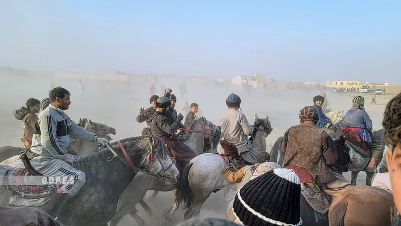 بلخ؛ مسابقات بزکشی میان ۵۰ چاپنداز در شهر مزار شريف برگزار گردید