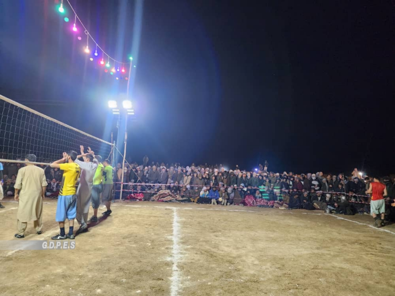 بلخ؛ چاهي ولسوالۍ کې د ۸ لوبډلو ترمنځ د اليبال سيالۍ وشوې