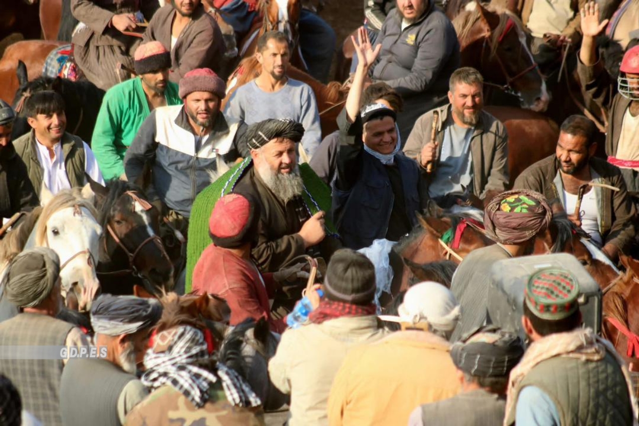 تخار؛ رقابت های بزکشی با اشتراک ۱۰۰ تن در ولسوالی دشت‌قلعه پایان یافت