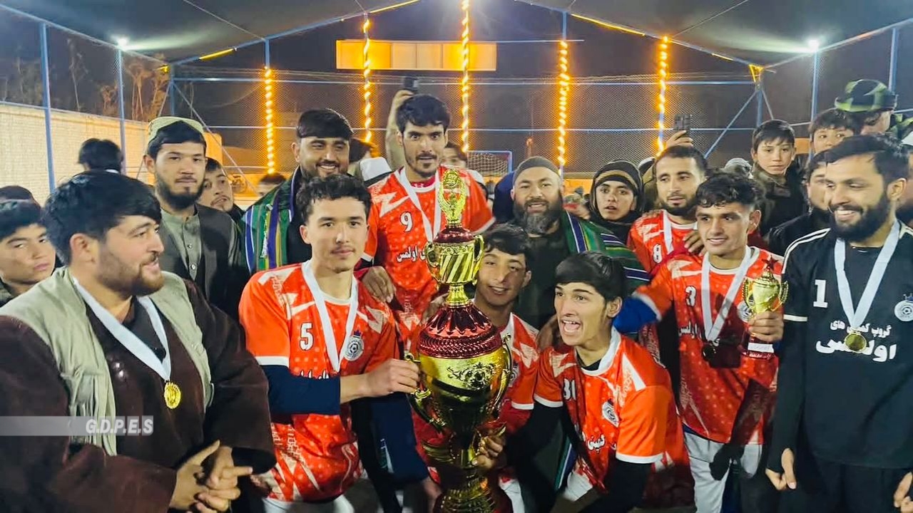 جوزجان؛ رقابت های فوتسال با اشتراک ۱۰ تیم در شهر شبرغان پایان یافت