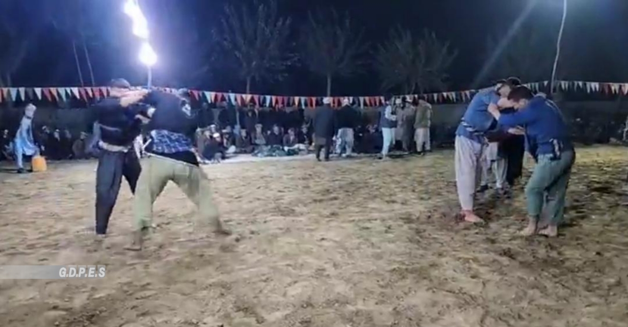 بلخ؛ شورتپې ولسوالۍ کې د ۶۰ پهلوانانو ترمنځ د کورش سيالۍ وشوې