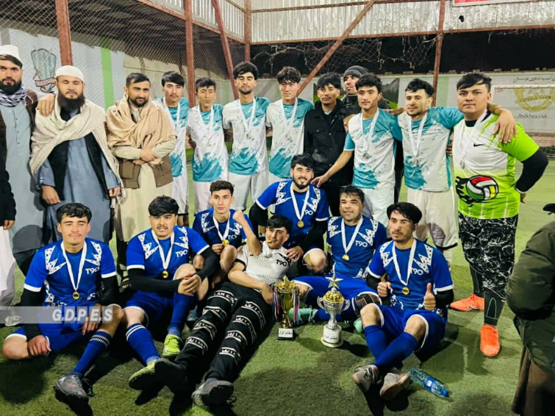 فاریاب؛ مسابقات فوتسال با اشتراک هشت تیم با قهرمانی تیم یاران سرخی به پایان رسید