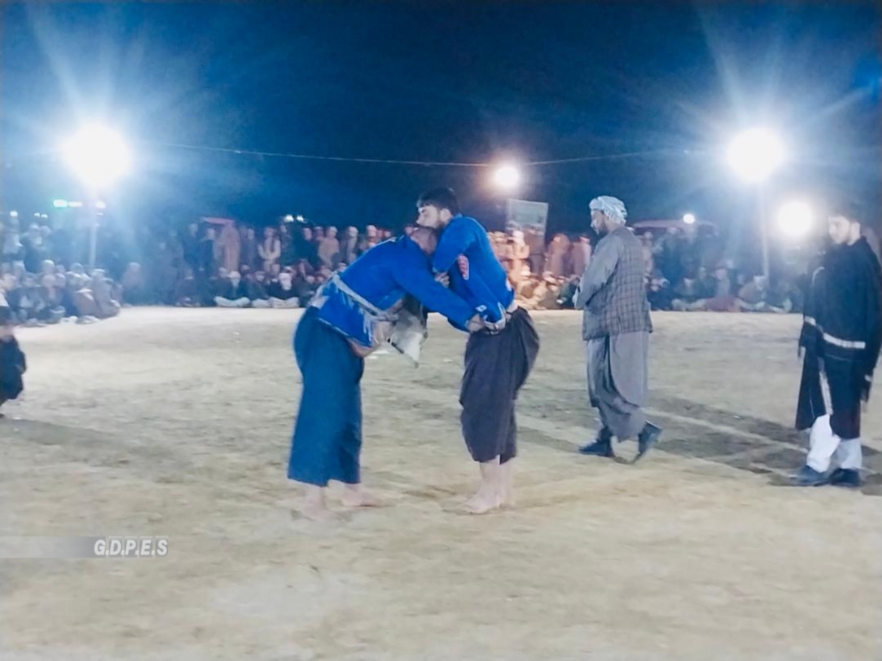 جوزجان؛ مسابقات پهلوانی با اشتراک ۵۰ ورزشکار در ولسوالی خواجه دوکوه برگزار گردید