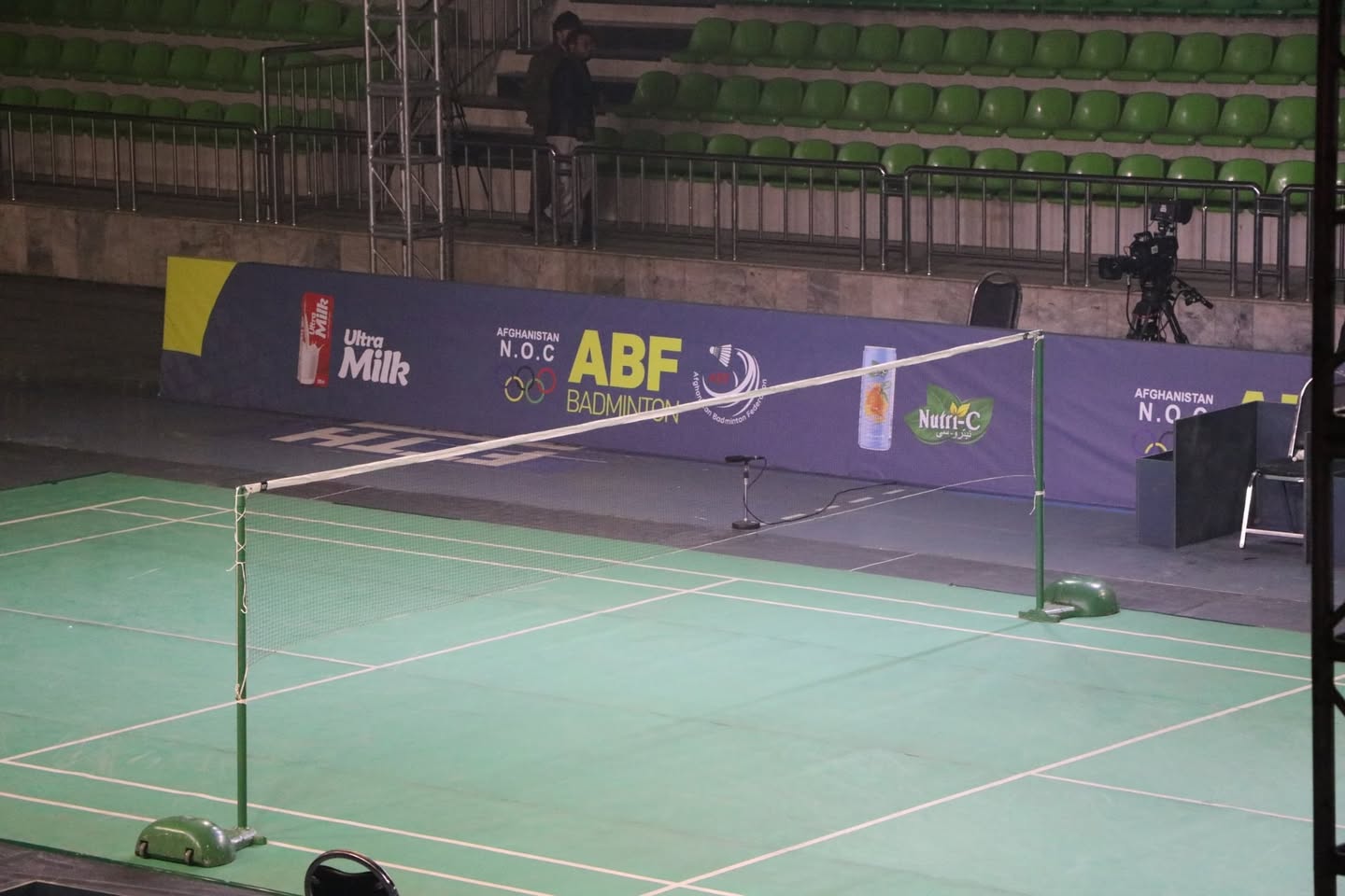 ‏په څو شېبو کې به د څلورو هیوادونو ترمنځ د بډمنټون ازادې سیالۍ د ورزش ادارې په ۲۵۰۰ کسیز جمنازیوم کې پیل شي.