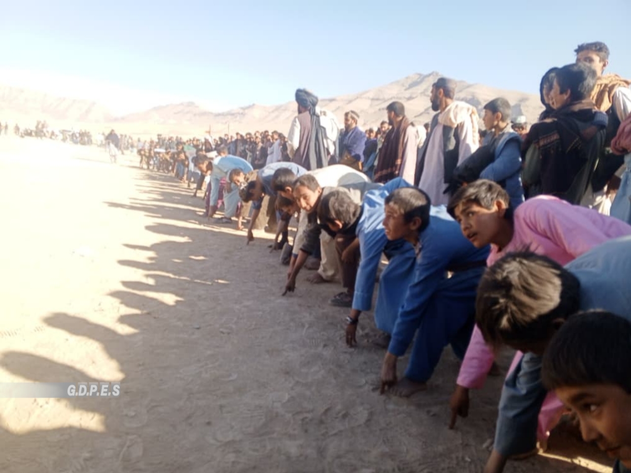 دایکندی؛ رقابت های دوش با اشتراک ۶۵ تن در ولسوالی کجران برگزار شد