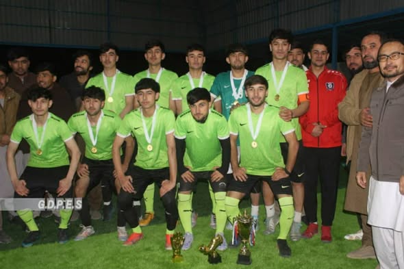 کندز؛ مسابقات فوتسال با قهرمانی تیم ولسوالی حضرت امام صاحب به پایان رسید