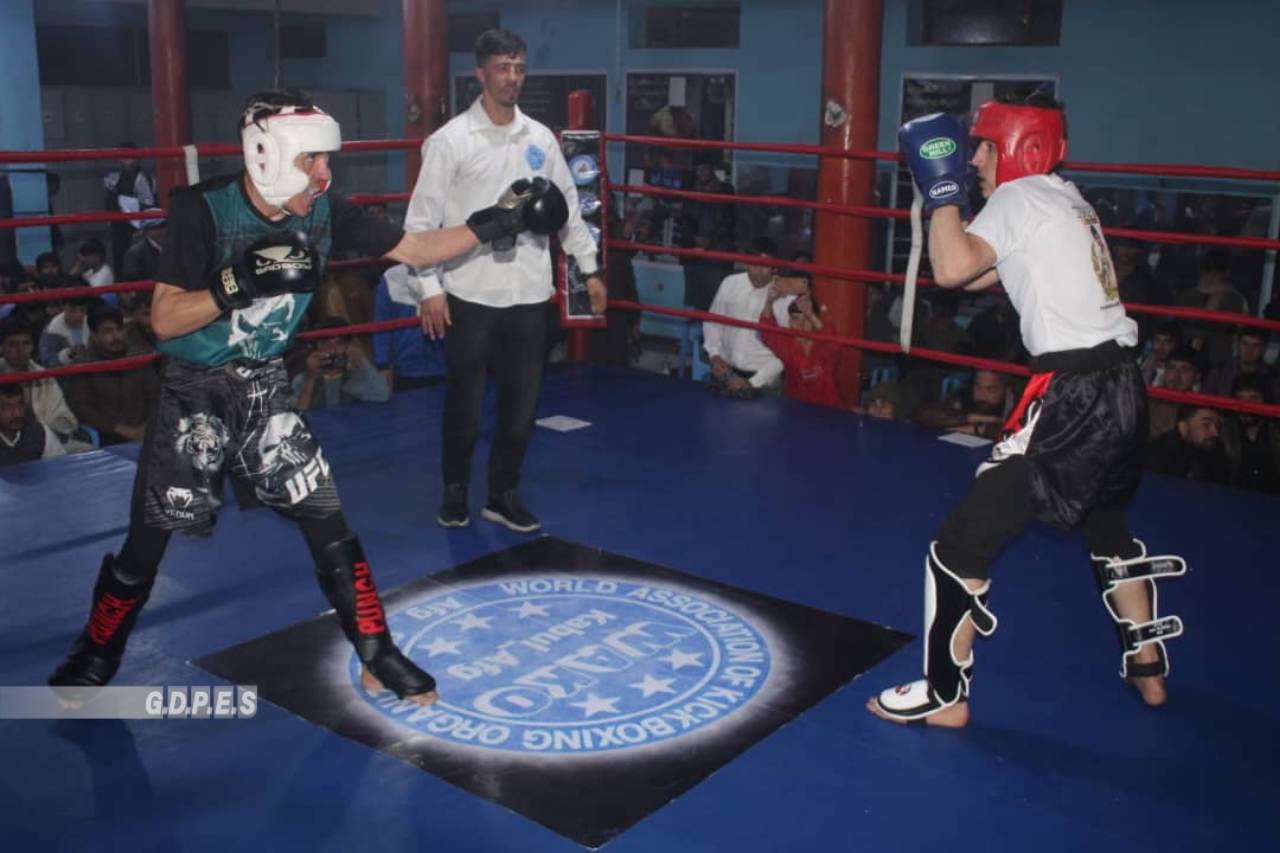 بلخ؛ اولين دور مسابقات منتخب سبک واکو کیک بوکسینگ ميان ۸۰ ورزشکار در شهر مزار شريف برگزار گردید