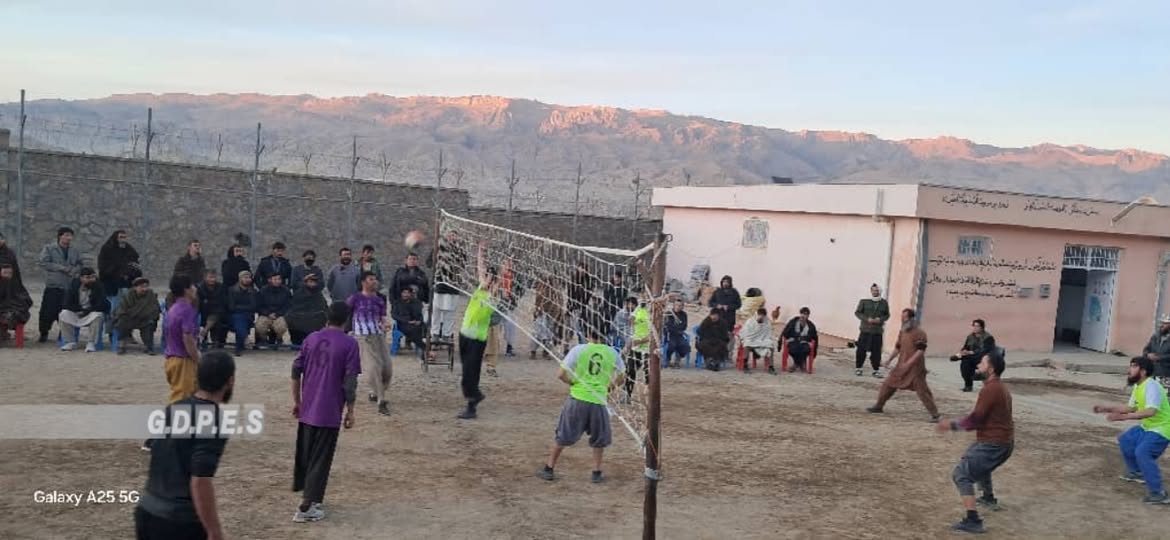 آغاز مسابقات والیبال در ریاست محبس ولایت بامیان