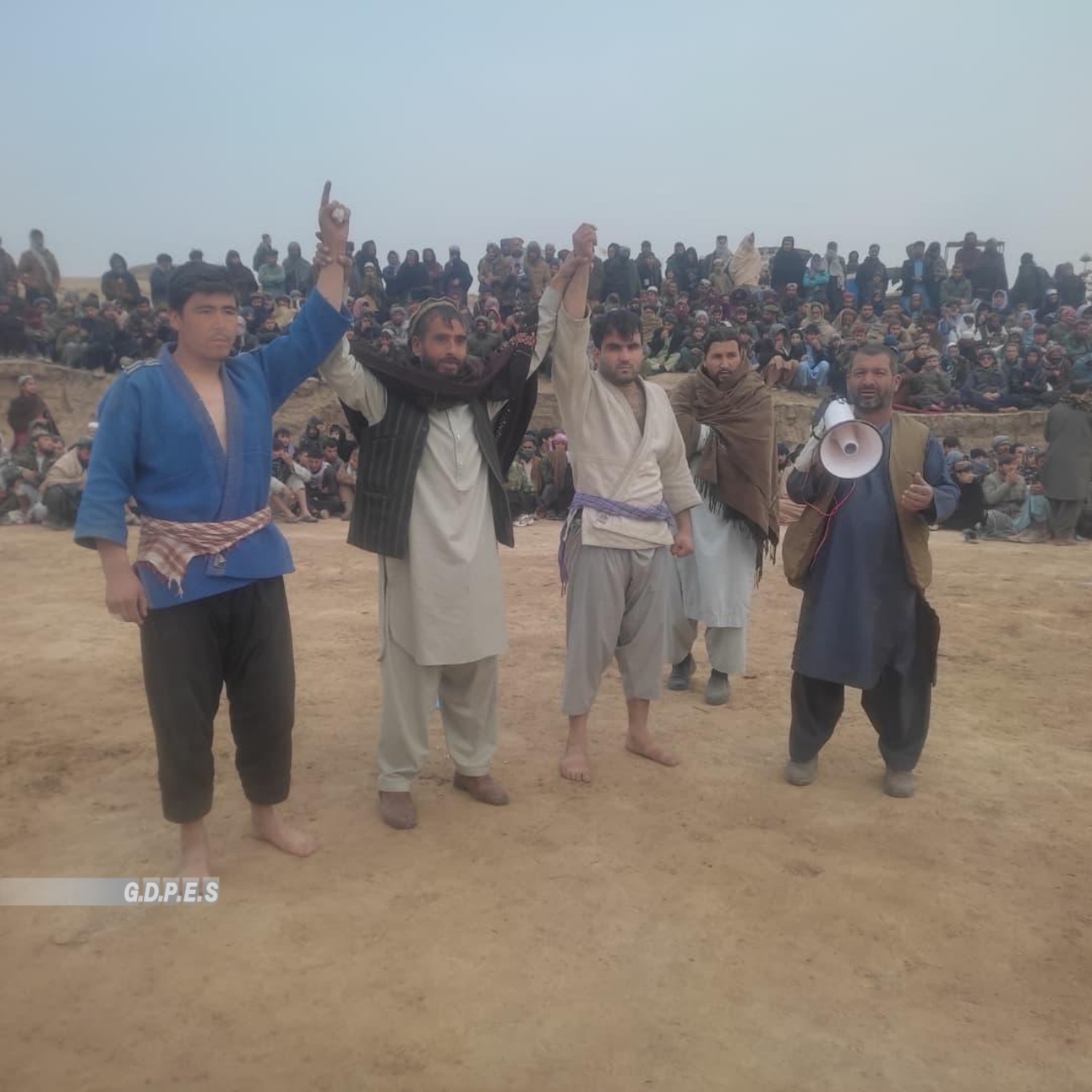 بغلان؛ مسابقات پهلوانی کورش با اشتراک ۶۰ ورزشکار در ولسوالی بغلان مرکز برگزار گردید