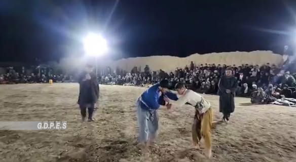 بلخ؛ چهار بولک ولسوالۍ کې د ۱۰۰ ورزشکارانو ترمنځ د کورش سیالۍ ترسره شوې