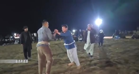 بلخ؛ رقابت‌های محلی کورش میان ۹۰ ورزشکار در ولسوالی چاهی برگزار شد