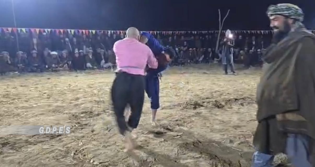 بلخ؛ کلدار ولسوالۍ کې د ۱۴۰ کورشکارانو ترمنځ د کورش سیالۍ ترسره شوې