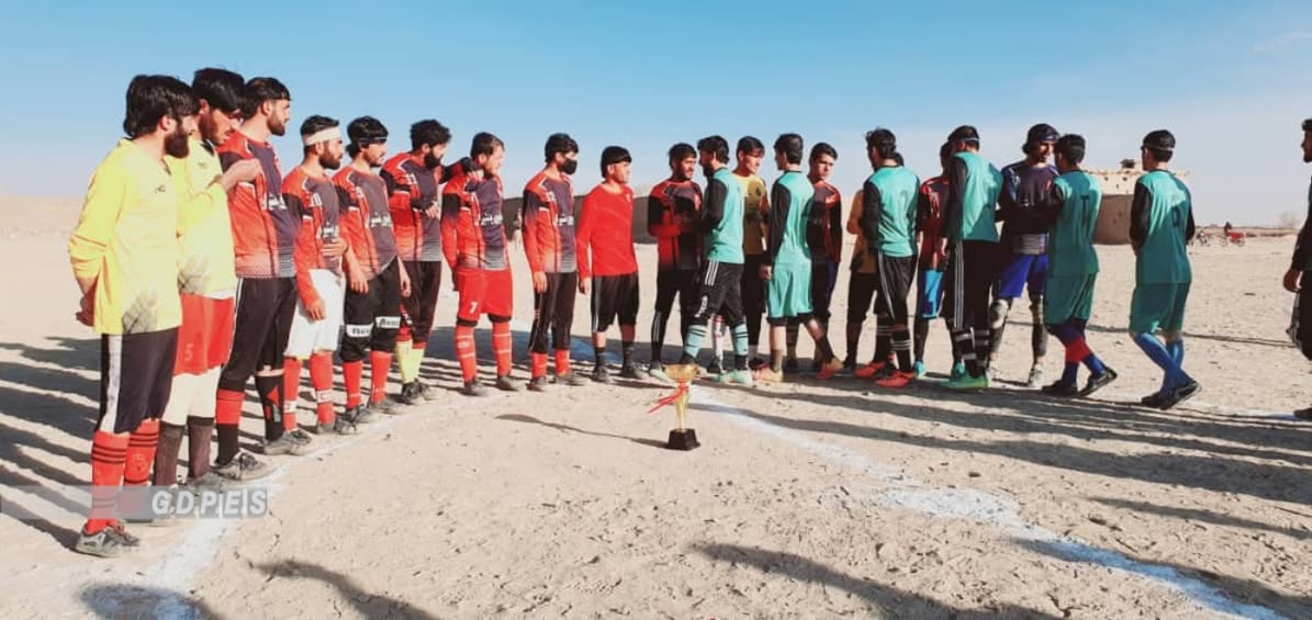 زابل؛ رقابت‌های فوتبال میان چهار تیم در ولسوالی شاجوی پایان یافت