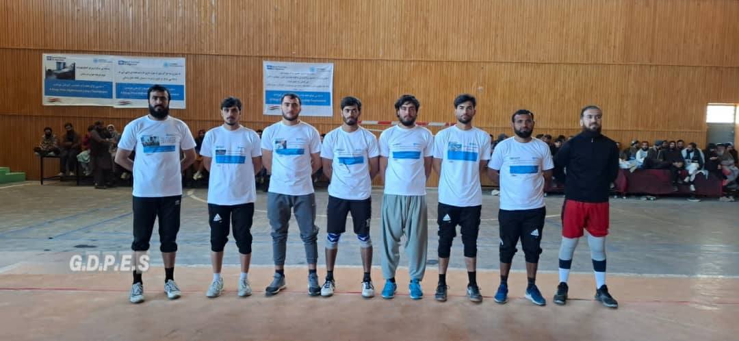 محمود څرخ لوبډلې د لوگر ولايت واليبال سياليو اتلولي وگټله