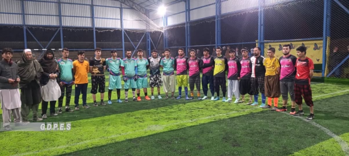 پایان رقابت‌های فوتسال میان ۱۸ تیم در ولسوالی سوزمه قلعه ولایت سرپل