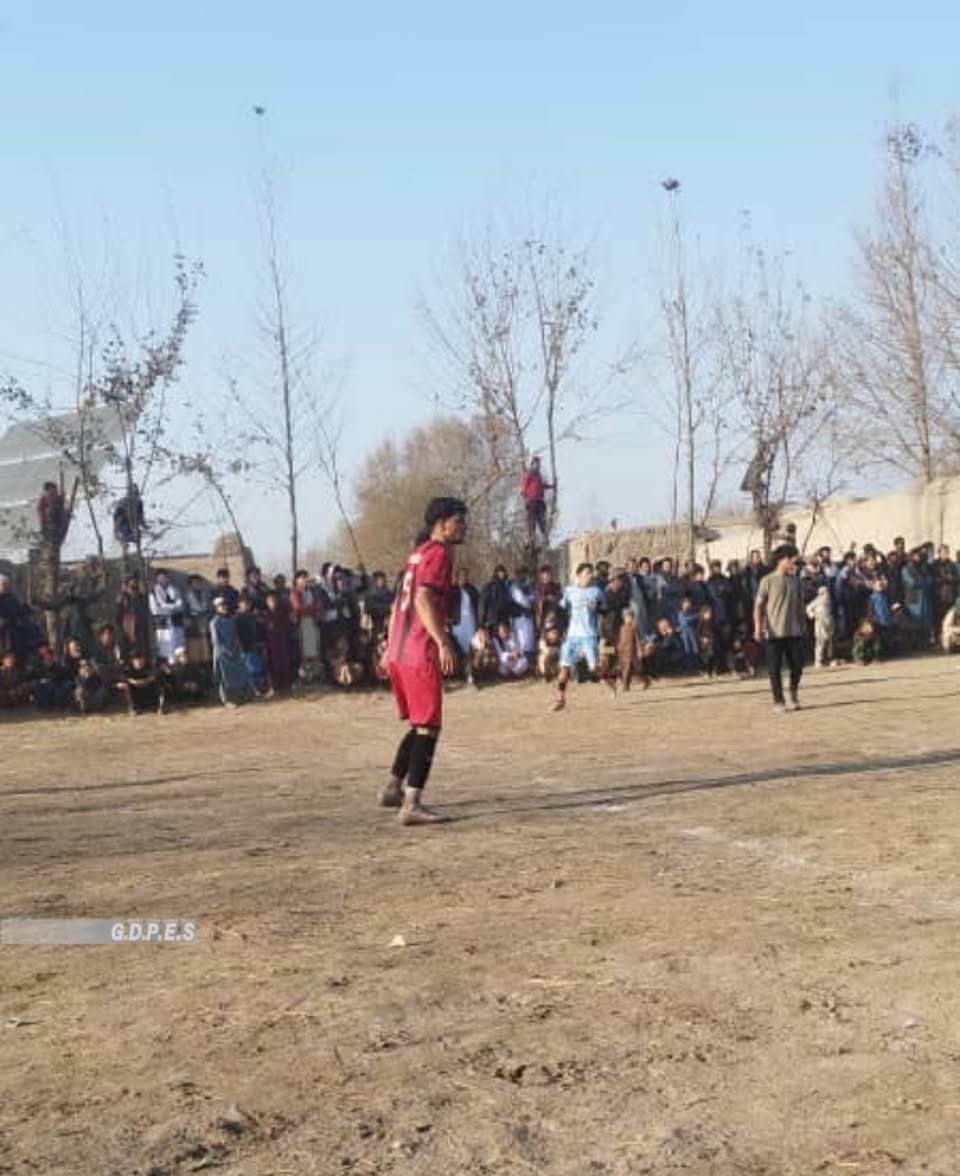 کندز؛ رقابت‌های فوتبال میان ۲۰ تیم در ولسوالی کلباد پایان یافت