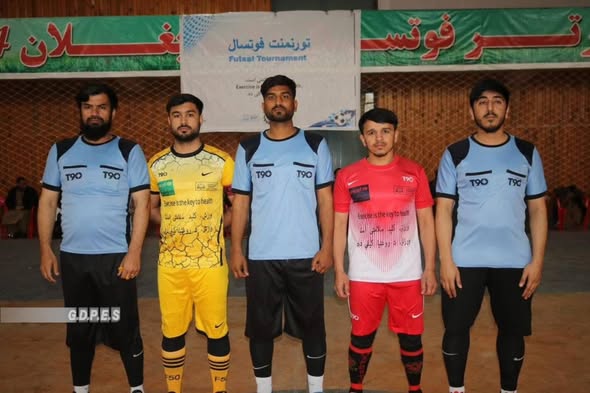 بغلان کې د اتو لوبډلو ترمنځ د فوټسال سيالۍ پيل شوې