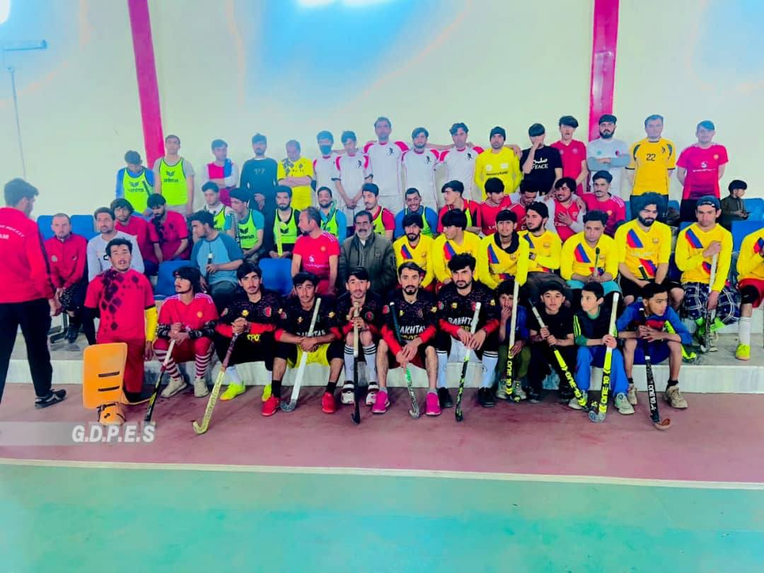 خوست کې د هاکي ټاکنیزې سیالۍ وشوې